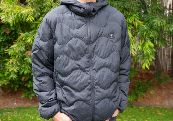 PR Spinnaker Hood Puffer Jacket | Black