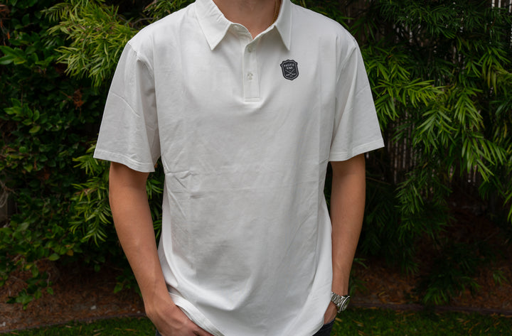 Aussie SS Polo | White