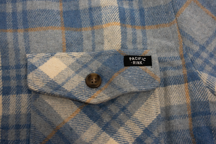 Dustin Flannel LS | Blue