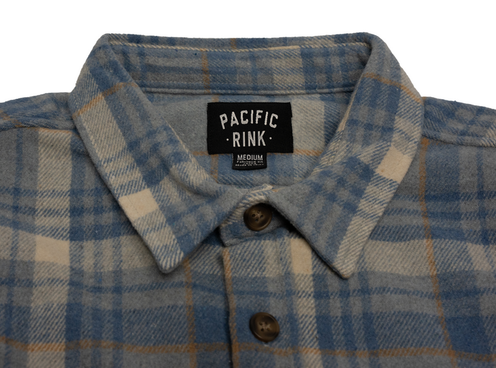 Dustin Flannel LS | Blue