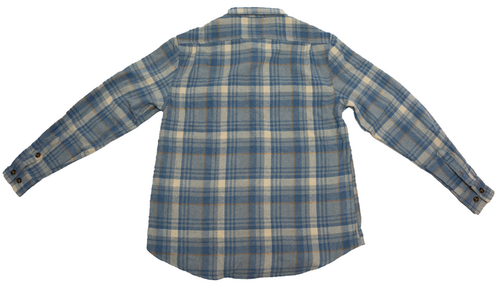 Dustin Flannel LS | Blue