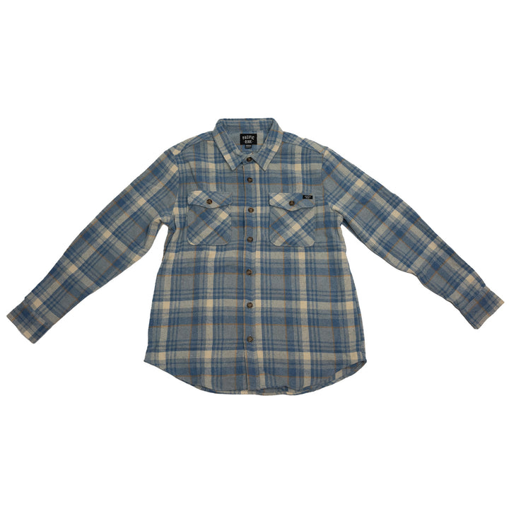 Dustin Flannel LS | Blue